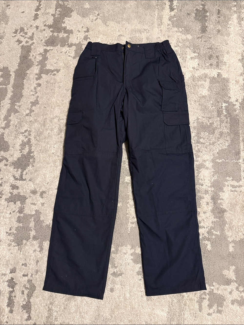 5.11 Tactical Navy Black Cargo Pants with Multiple Pockets